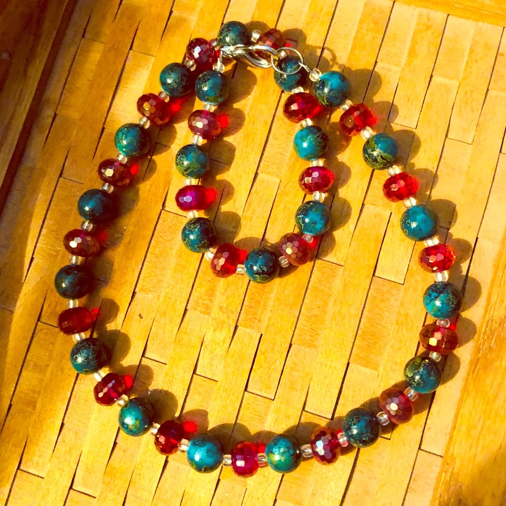 Glass Bead Necklace ❤️ 2for$10 ❤️